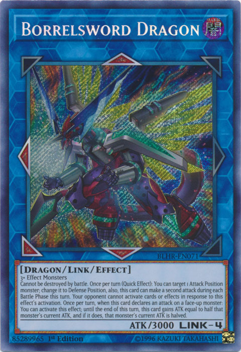Dragon Chargeborrelle [BLHR-FR071] Secret Rare