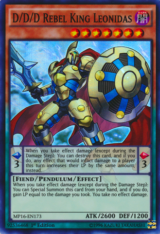 Roi Suprême Genghis D/D/D [MP16-FR173] Super Rare
