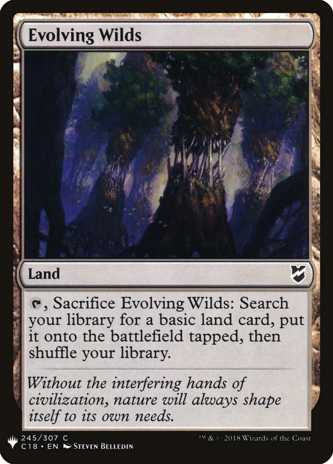 Terres sauvages en évolution [Booster mystère]