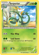 Majestic Serpent (5/114) (Tornade Verte) (Exclusivité Deck Thème) [Noir & Blanc : Set de Base]