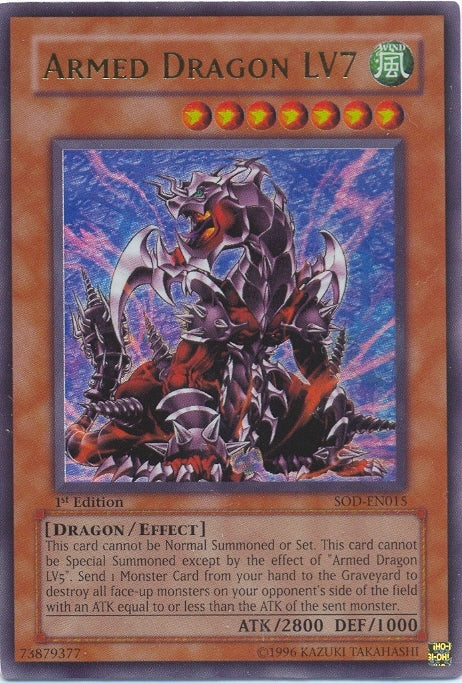 Dragon Armé LV7 [SOD-FR015] Ultra Rare