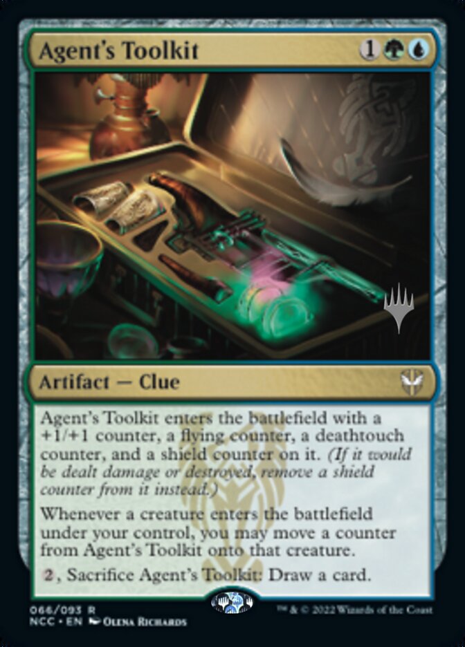 Boîte à outils d'agent (pack promo) [Promos commandant des Rues de la Nouvelle Capenna]