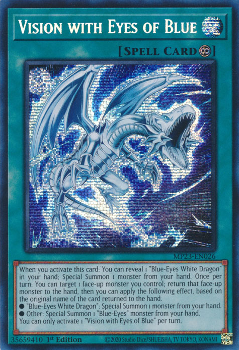 Vision aux yeux bleus [MP23-FR026] Secret Rare Prismatique