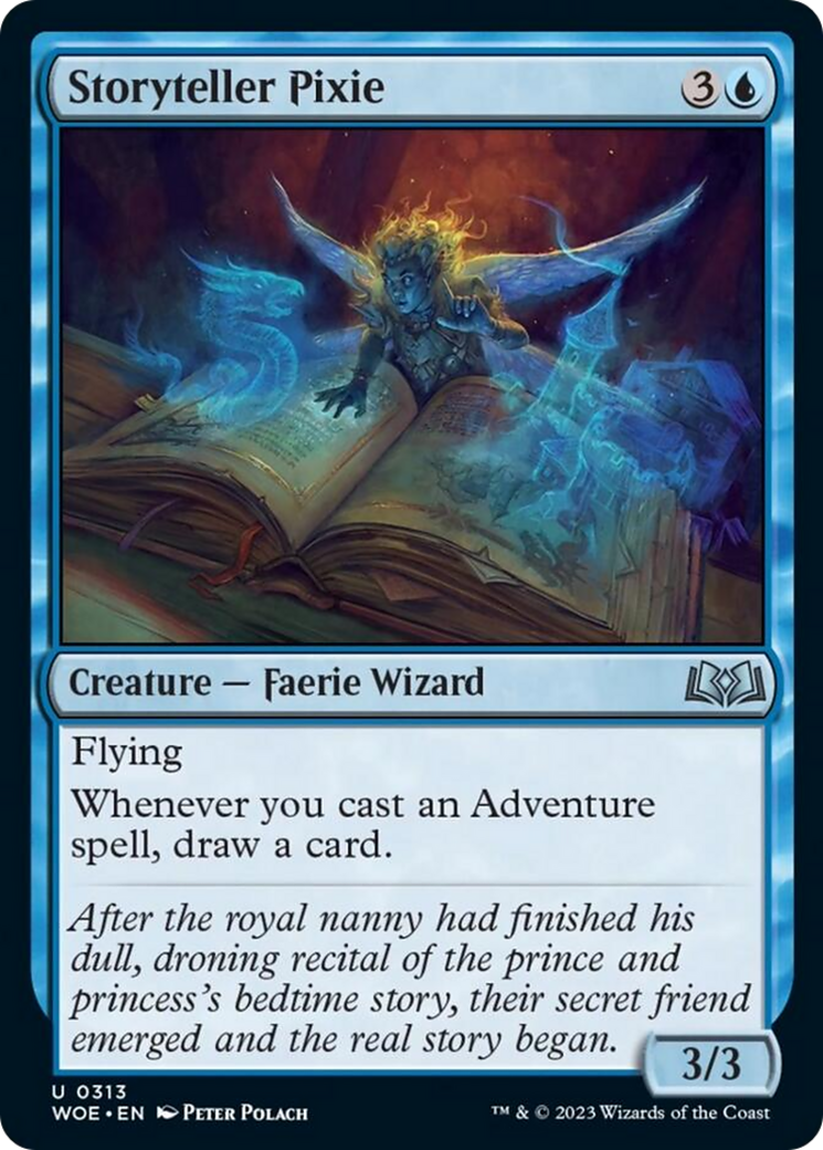 Pixie conteuse [Les friches d'Eldraine]