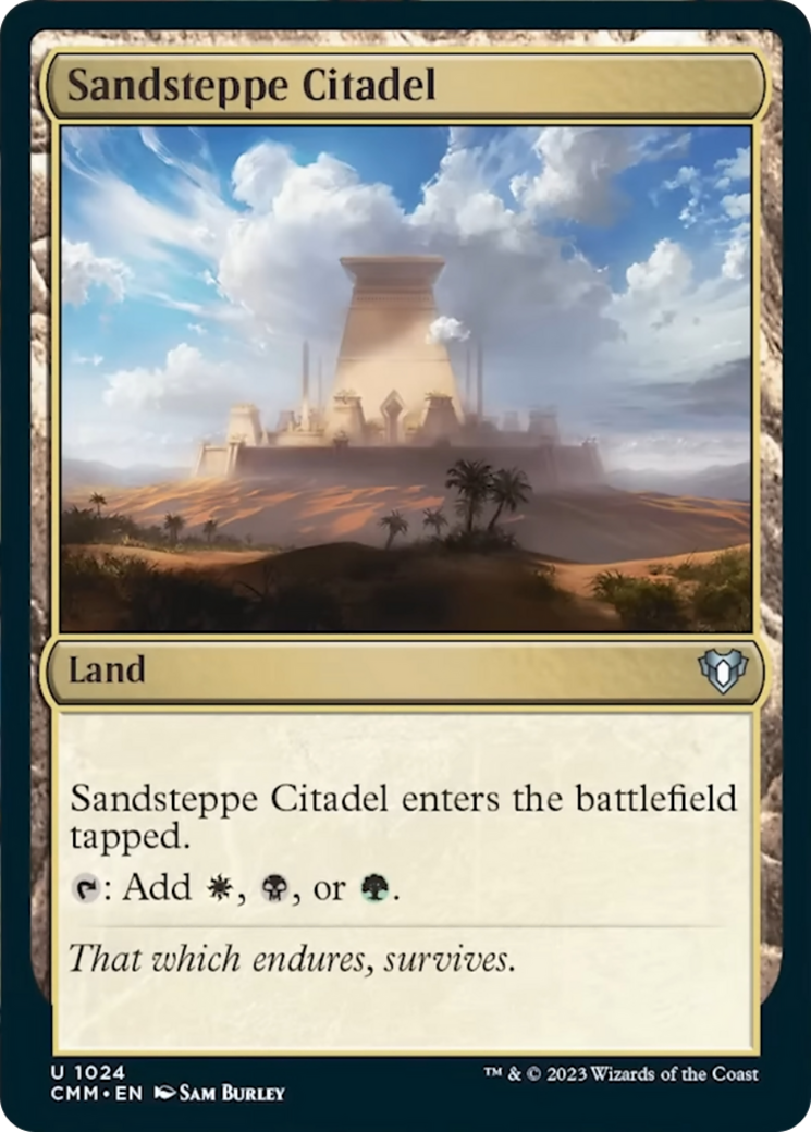 Citadelle de Sabletourbe [Commander Masters]