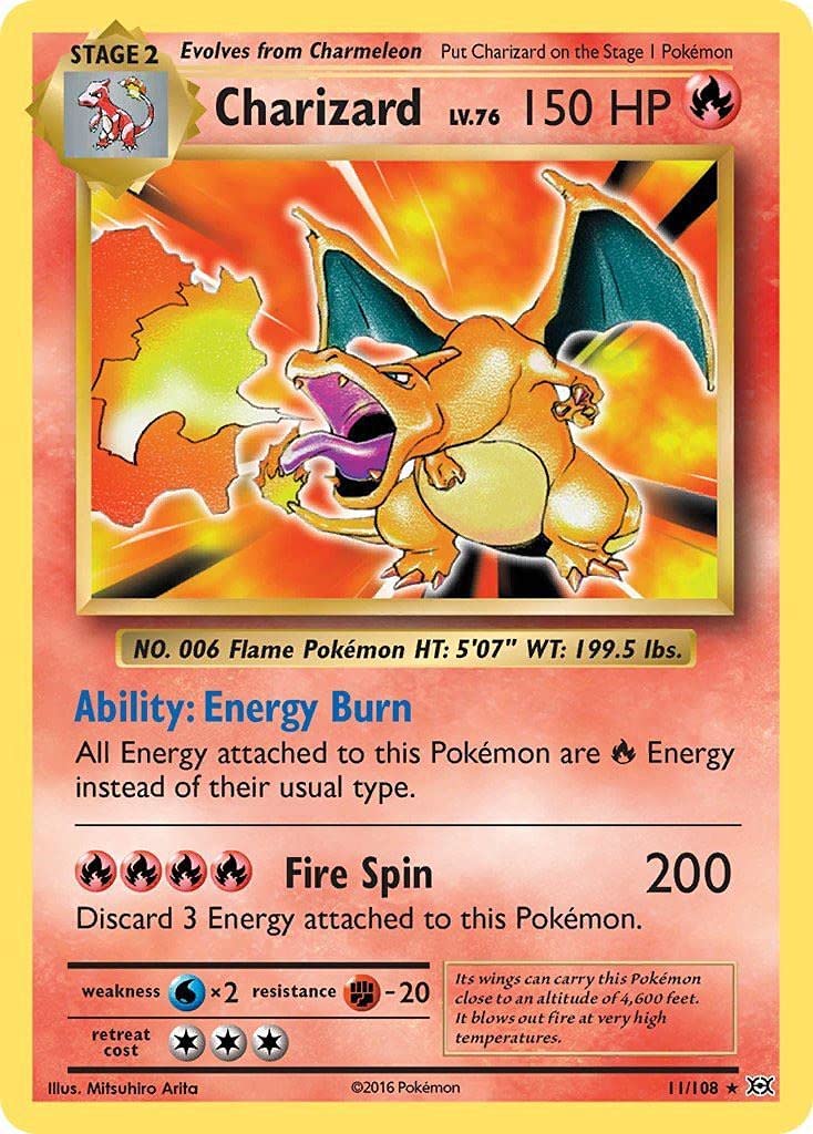 Dracaufeu (11/108) [XY : Évolutions]