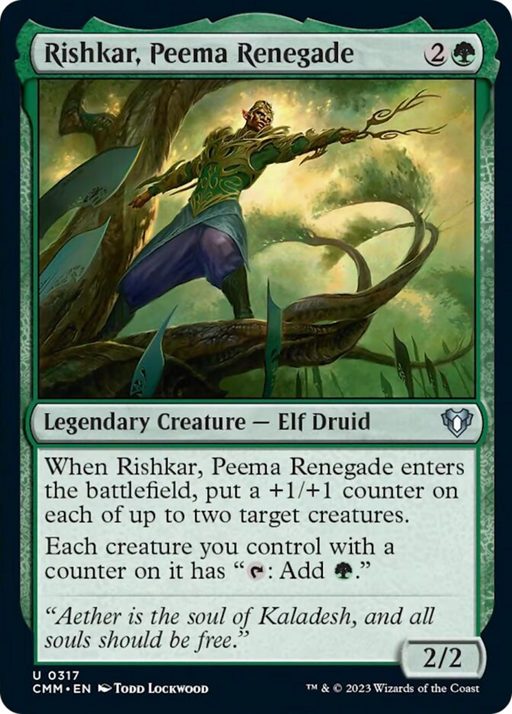 Rishkar, renégat de Peema [Commander Masters]