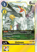 Unimon [ST3-07] (Paquete de Torneo Oficial Vol. 4) [Mazo de Inicio: Promociones de Heaven's Yellow]