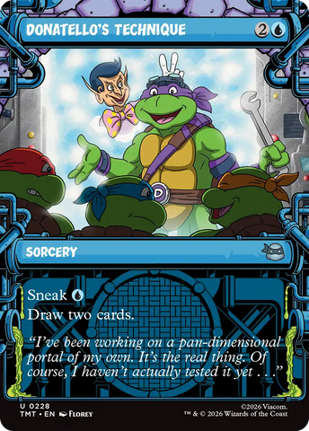 La técnica de Donatello (Escaparate) [Las Tortugas Ninja]
