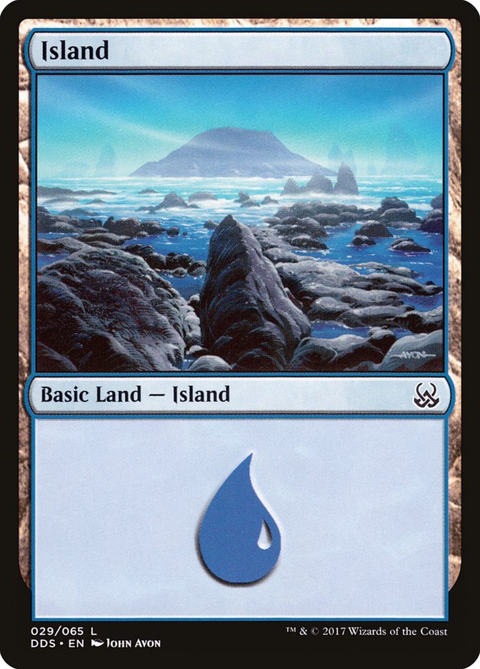 Île (29) [Duel Decks: Mind vs. Might]