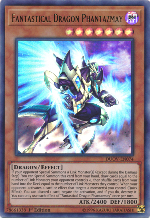 Dragon Phantazmay Fantastique [DUOV-FR074] Ultra Rare
