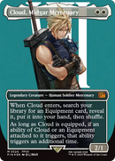Cloud, mercenaire de Midgar (sans bordure) (Foil d'accélération) [FINAL FANTASY]