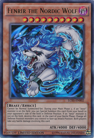 Fenrir le Loup Nordique [LC05-FR002] Ultra Rare