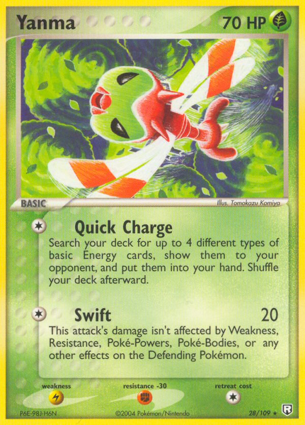 Yanma (28/109) [EX: El Regreso del Team Rocket]