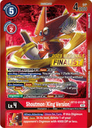Shoutmon (Versión Rey) [BT12-011] (Finalista Regionales 2023) [Promos Através del Tiempo]