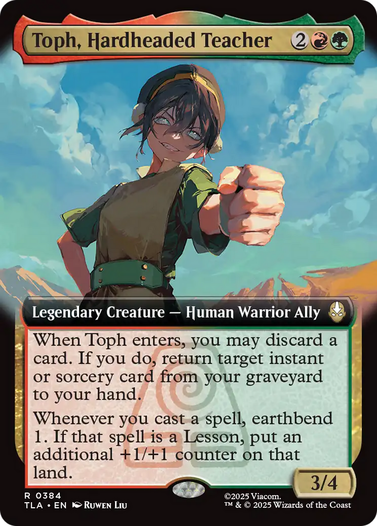 Toph, maestra testaruda (arte extendido) [Avatar: The Last Airbender]
