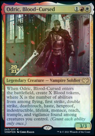 Odric, maudit par le sang [Innistrad : Noce écarlate promos d'avant-première]