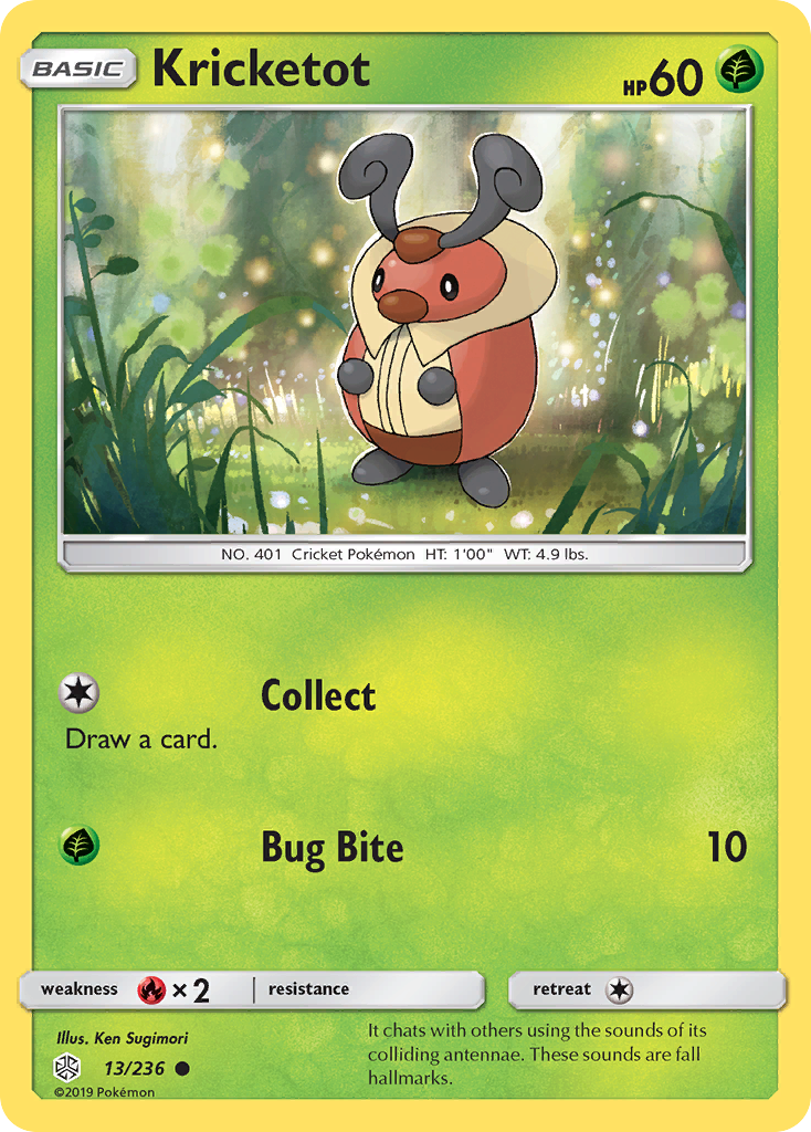 Kricketot (13/236) [Soleil et Lune : Éclipse Cosmique]
