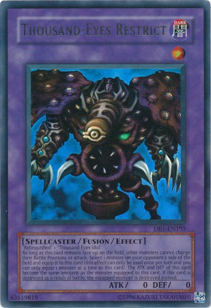 Restriction Oculaire [DB1-FR195] Ultra Rare