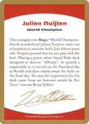 Julien Nuijten Bio [Decks des Championnats du Monde 2004]