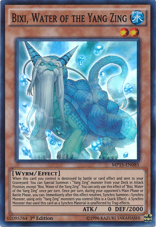 Bixi, Eau des Yang Zing [MP15-EN085] Super Rare