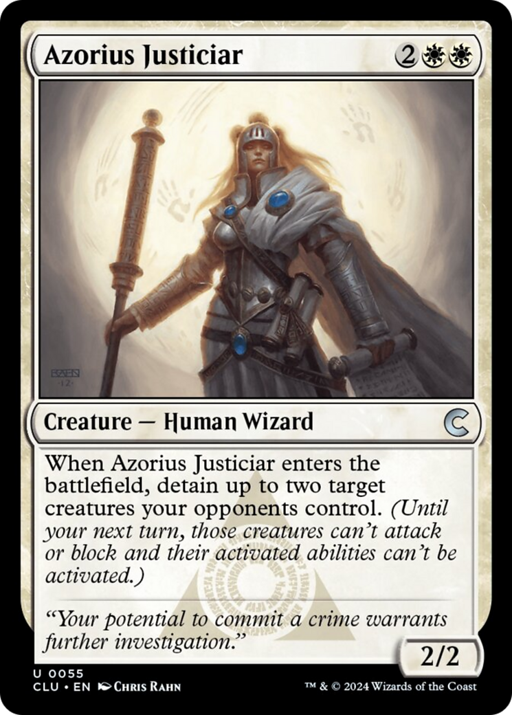Justicier azorius [Ravnica: Édition Cluedo]