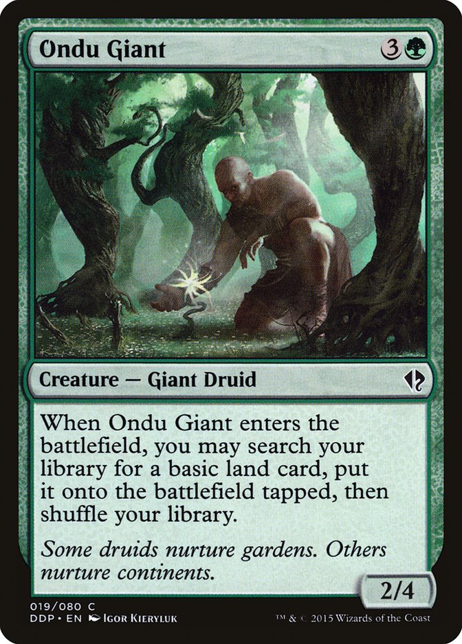 Gigante Ondu [Duel Decks: Zendikar vs. Eldrazi]