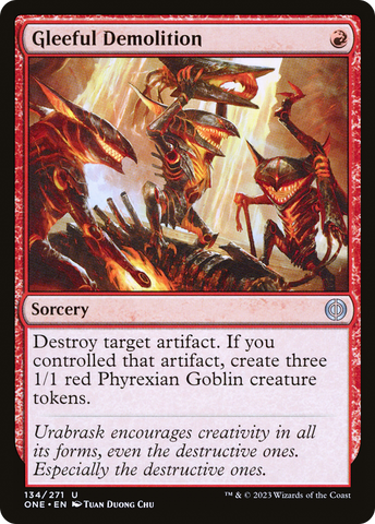Démolition joyeuse [Phyrexia : Tout sera un]