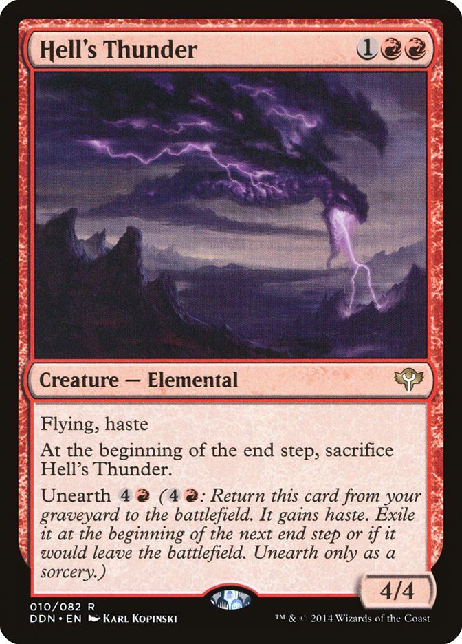 Trueno infernal [Duel Decks: Speed vs. Cunning]