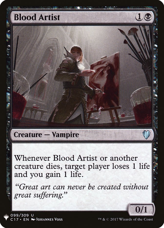 Artista sangrienta [Mystery Booster]