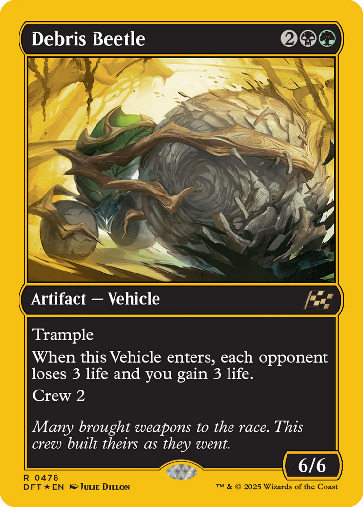Coléoptère débris (Feuille de premier prix) [Aetherdrift]