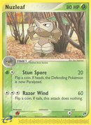 Nuzleaf (49/100) [EX : Tempête de Sable]