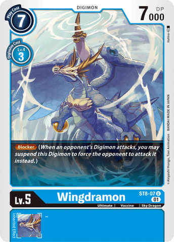 Wingdramon [ST8-07] [Mazo de Inicio: Ulforce Veedramon]