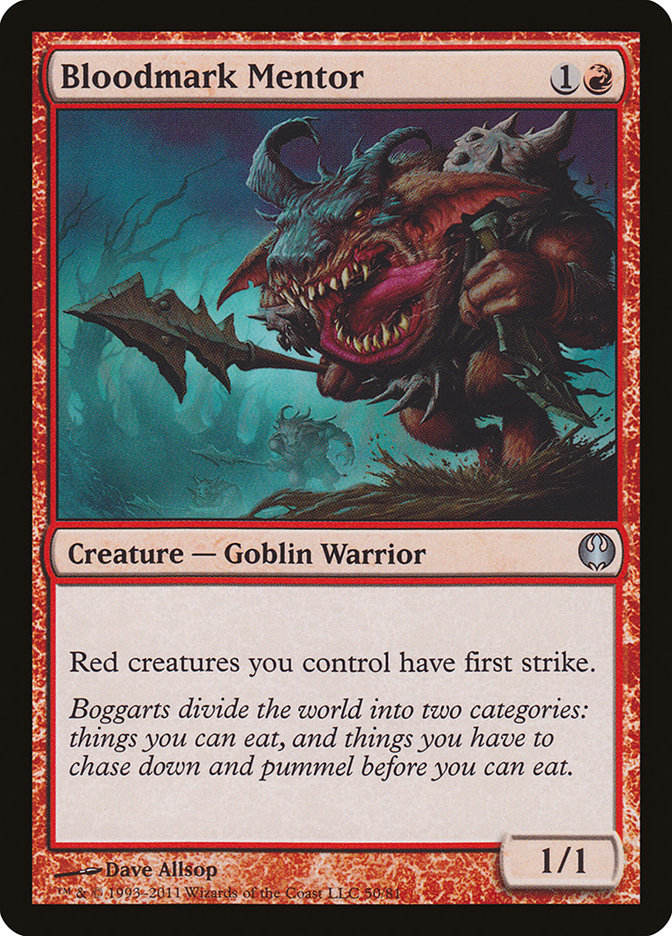 Mentor de la marque de sang [Decks duels : Chevaliers contre Dragons]
