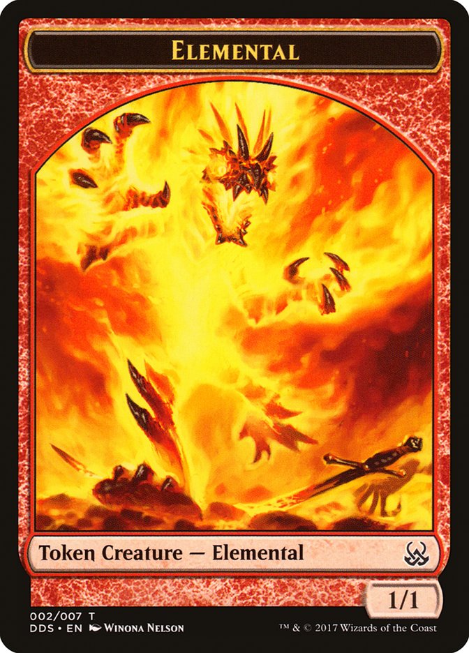 Jeton Élémental [Decks de duel : Esprit contre Puissance jetons]