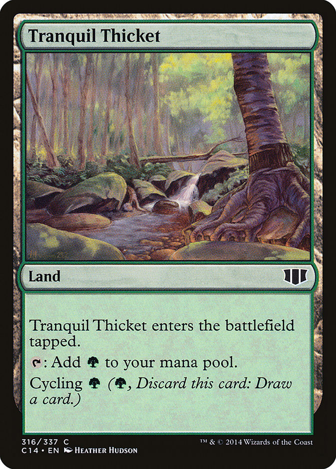 Bosquet paisible [Commander 2014]