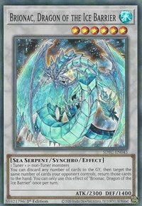 Brionac, Dragón de la Barrera de Hielo [SDFC-SP043] Súper Rara