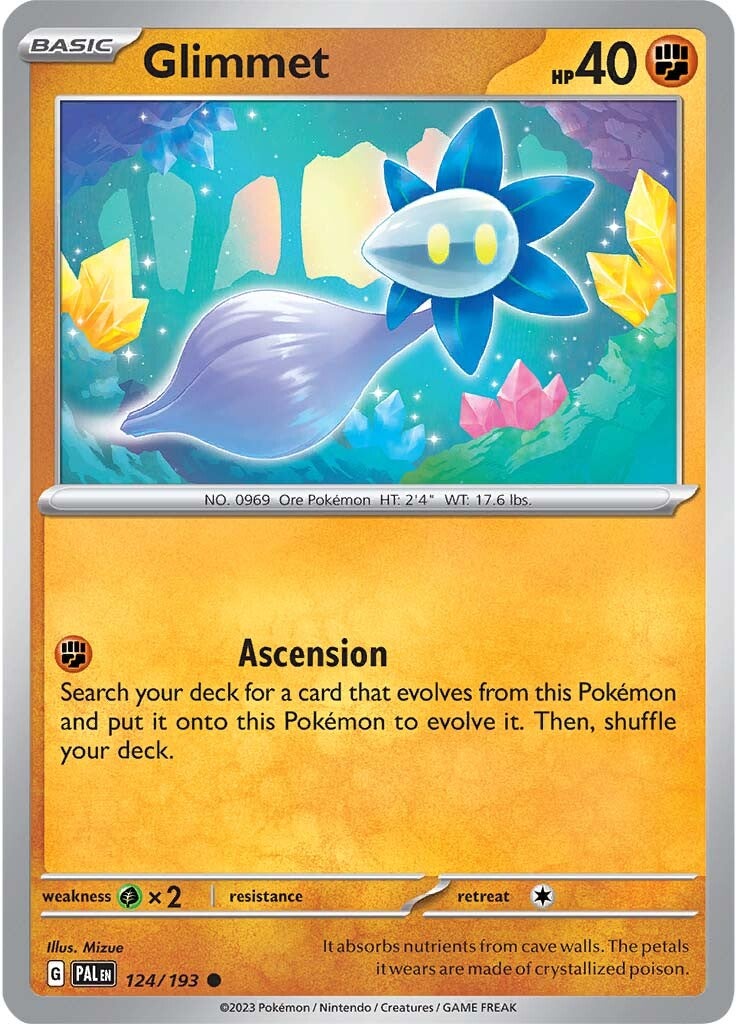 Glimmet (124/193) [Escarlata y Púrpura: Evolución en Paldea]