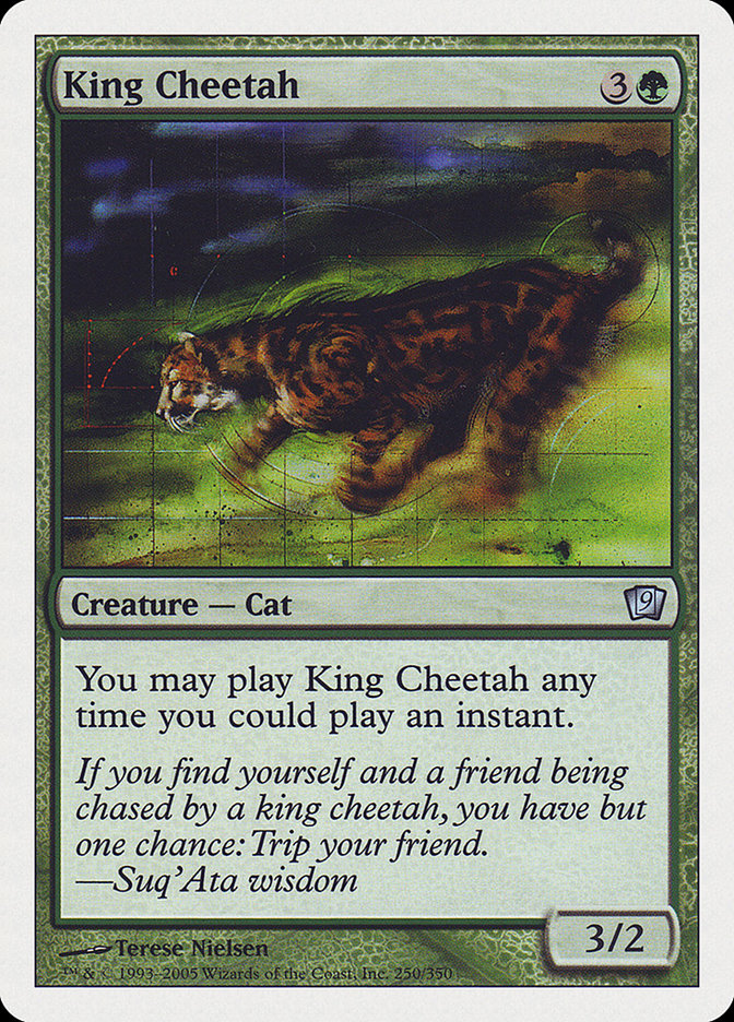 Guépard royal [Neuvième édition]