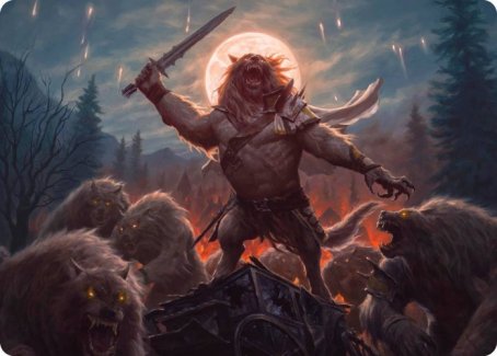 Tovolar, la plaie de la nuit 1 Carte artistique [Innistrad : Chasse de Minuit Série artistique]
