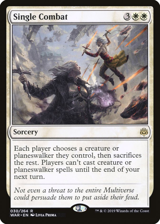 Combat singulier [La Guerre des Planeswalkers]