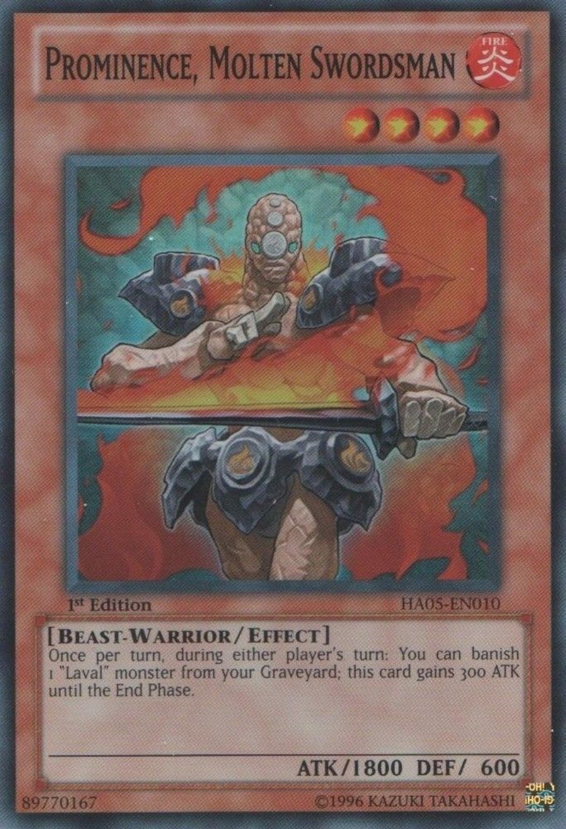 Proéminence, Épéiste Incandescent [HA05-FR010] Super Rare