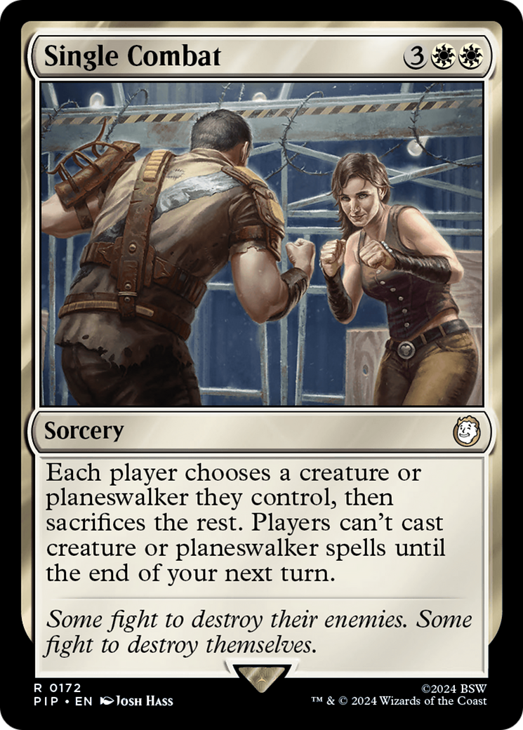 Combat singulier [Fallout]