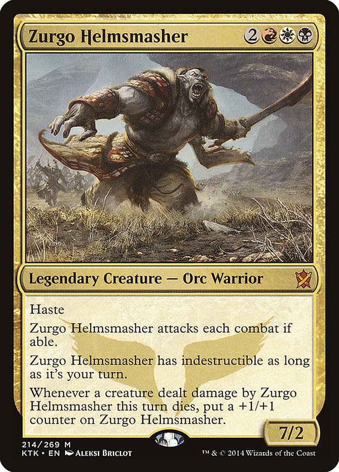 Zurgo le Brise-Casque [Khans de Tarkir]