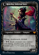 Henrika Domnathi // Henrika, voyante infernale (Cadre de monstre d'exposition) [Innistrad : Noces écarlates]