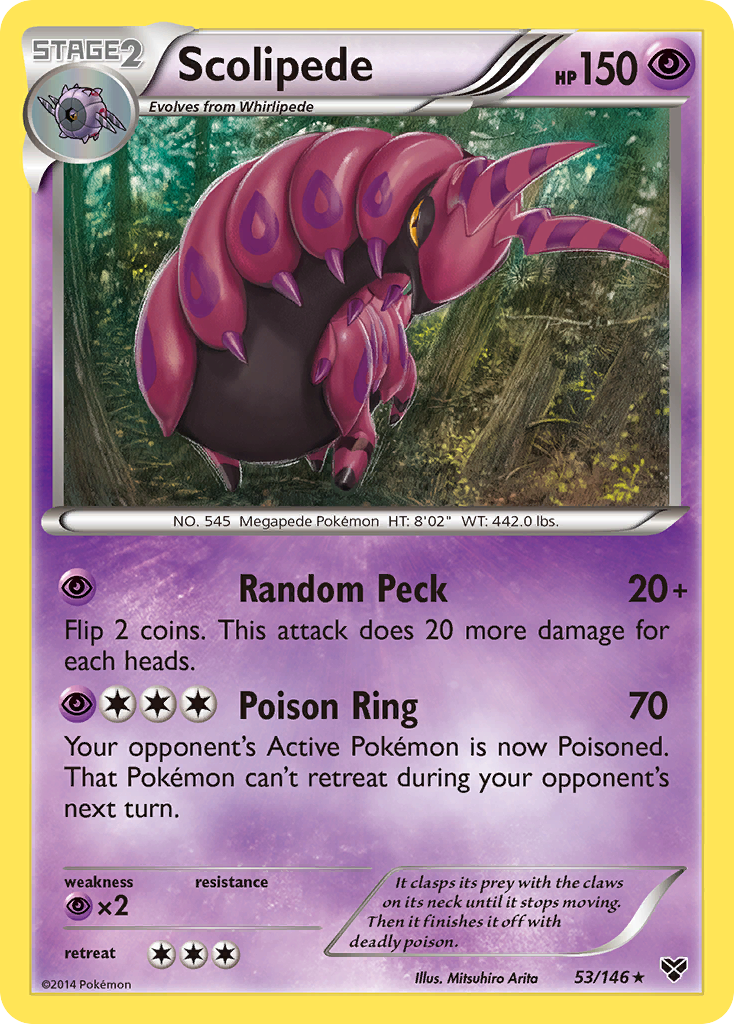 Scolipede (53/146) [XY: Set de base]