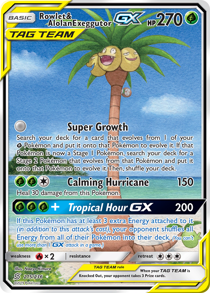 Brindibou & Noadkoko d'Alola GX (215/236) [Soleil et Lune : Harmonie des Esprits]