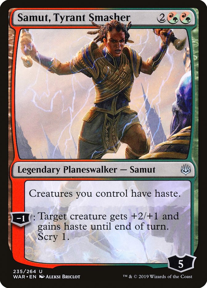Samut, Fracasseuse de tyrans [Guerre des Planeswalkers]