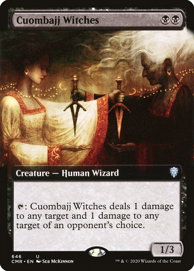 Brujas de Cuombajj (Arte Extendido) [Commander Legends]
