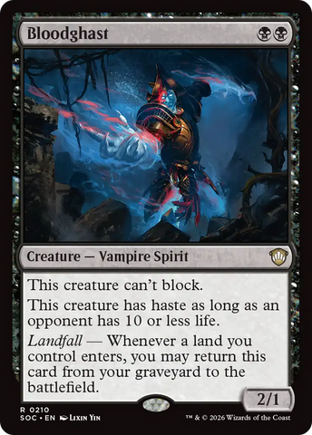 Bloodghast [Comandante de Secretos de Strixhaven]
